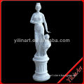 White Marble Carving Statue Of Mother And Baby (YL-R020)